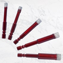 페리코 융착 코어비트 6mm 2개 멀티 드릴 코아 타일 기리 대리석 유리 포세린 세라믹 폴리싱 천공 타공