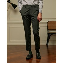 [ALPHA PANTS] 그레이 멜란지 일자핏팬츠 HZPA2D892G2