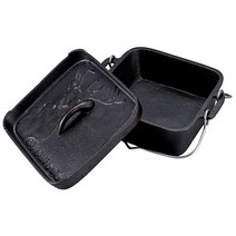 캡틴 스태그 CAPTAIN STAG 네덜란드 오븐 철 주물 각형 네덜란드 오븐 18cm 만수, 상세페이지 참조, 상세페이지 참조