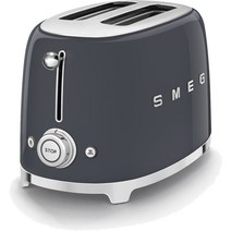 [정품] 스메그 토스터 TSF01GREU 짧실버 슬롯 2개 950W