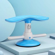 복근 운동 기구 윗몸일으키기 복부 고정 흡반식 싯업, 스카이 블루/자체 프라이밍 조절형 윗몸일으키기