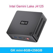 미니 컴퓨터 PC 초소형 VOTAR GK 인텔 셀러론 J4125 쿼드 코어 DDR4 8GB 256GB SSD Widows 10 데스크탑 HD 포트 1000M LA 듀얼 Wifi, 02 8G256G_01 미국
