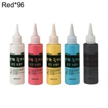 [최저] 물백묵 잉크보충액 적색 100ml 96개