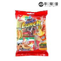 유피 런치 구미 젤리 77g/곰돌이/젤리/피에로/골든베렌/골든바렌/피치/카라멜/캔디/트롤리/수입젤리/어린이, 유피 구미런치 77g x 1봉, 1개, 77g