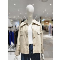 [올리브데올리브] 카라넥 인조가죽 재킷 YW3XJ906(147720 )