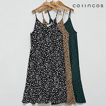 코인코즈 뷔스티에 레오파드 플레어 원피스 (IY2AO8190)