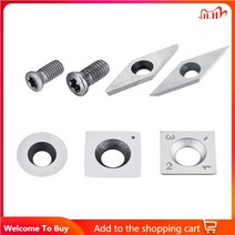 CNC 밀링 헤드 팁 정밀 절삭공구 목재 카바이드 인서트 밀링 커터 선반 공구 목공용 Torx 나사, 01 Only 1PCS Blade A