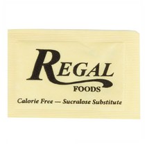 리갈 옐로우 수크랄로스 1g 2000개입 Regal 1 Gram Yellow Sucralose Sugar Substitute Packet - 2000/Case