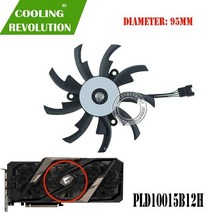 하드디스크 PLD10015B12H 기가 바이트 AORUS GeForce RTX 2060 용 DC12V 그래픽 카드 팬 SUPER 2070 2080 X, 한개옵션1, 02 intermediate