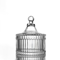 캔들 용기 메리고 라운드 투명 260ml/9oz 크리스탈, 1개