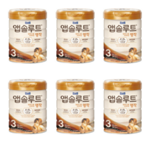 매일유업 리뉴얼 앱솔루트 명작 분유 3단계 x 6캔