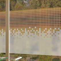 칼라안개시트_브라운 타일_A01_W90xH90cm