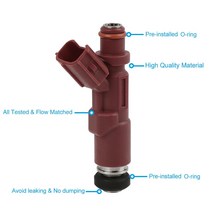 구리스주입기 자동 구리스 카트리지 4Pcs 인젝터 Avanza F601RM K3VE 1.3L 23250-97401, 한개옵션0