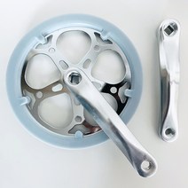 EOBIKE 1단 52T 알로이 자전거 크랭크 세트, 상세 설명 참조