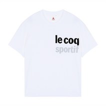 르꼬끄 남성 여성 라운드 반팔 티셔츠 레터링 캐주얼 스포츠 남여공용 커플티 CY-0148202