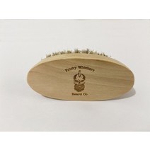 구렛나루 수염 1pcs 남성용 면도 브러시 휴대용 미니 멧돼지 강모 수염 ​​브러시 콧수염 수염 관리 8x4cm, 스타일2(8x4cm)