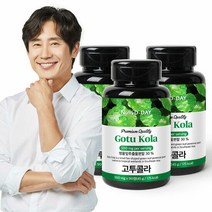 뉴트리디데이 병풀추출분말 고투콜라 타블렛 90정x3병 (9개월분), 단품, 단품
