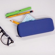 zu_파스텔 실리콘 필통 파우치 4color 생활방수, 라지(핑크)