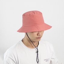 믹스어블 접의식 자외선 차단 등산모자 여자 남자 햇빛가리개 정글모 부니햇 통기성 방수 버킷햇, 코랄핑크