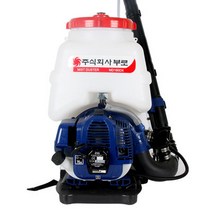 부로통상 동력 살분무기 MD180DX 초경량(7kg) 비료 분제 액제 겸용 살포기
