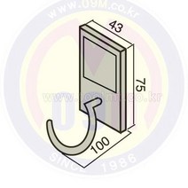 록희 공구걸이 (라운드 행거) RTH-RH100 (ROCKY)록희작업대 09몰 09M