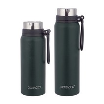 대용량 휴대용 뚜껑형 텀블러 차거름망 스테인리스, 800ml