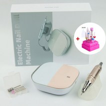미용 미용실 메이크업 네일 피부 디자인 35000 전기 HD 디스플레이 매니큐어 손톱 전문 선반 세트, 없음, 25.JMD108-Pink DH07 - UK Plug