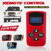 무시동히터 차박 캠핑 자동차 히터 5kw/8kw 12/24V 공기 디젤 히터 주차 히터 LCD 온도 조절기 디스, 01 4 Tunnel Red Remote