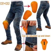 라이딩진 바이크진 오토바이 라이더 바지 팬츠 2022 클래식 남성 청 보호 장비 투어링, h-035 블루 107, 3xl