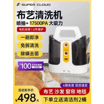 패브릭 소파 카페트 청소기 커튼 카펫 쇼파 매트 세척, 550W/15500PA