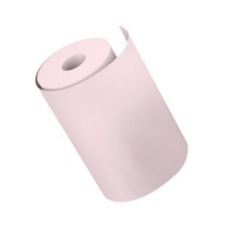 사진자판기 57x30mm 열전사 인쇄 용지 라벨 스티커 사진 인쇄 용지 프린터 부품, 분홍색
