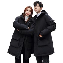 남녀공용 겨울 아웃도어 오리털 숏 패딩