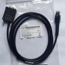 12V 2M RS232 직렬 스트레이트 케이블 Zebra LI3608 LI3678 DS3608 DS3678 바코드 스캐너 데이터