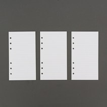 다이어리 속지(A6) 6공 유선 스토리 리필, 상세페이지 참조