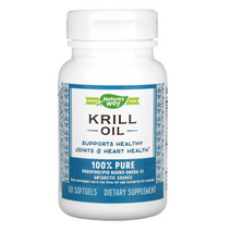[핫딜][오늘출발][60소프트젤] 네이쳐스웨이 남극 크릴오일 인지질 함량 크릴새우오일 antarctic krill oil, 60소프트젤 x 1개