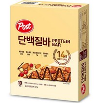 포스트 단백질바 프로틴 간식 3개 500g 시리얼바 프로틴바 견과바 건강바 부모님간식 에너지바 다이어터간식 견과류, 500g × 1개