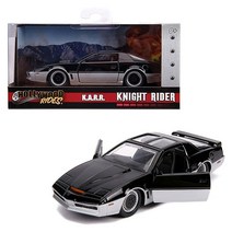 Jada Toys 할리우드 라이드 나이트 라이더 K.A.R.1982 폰티악 파이어버드 1:32 스케일 다이캐스트 차량