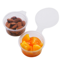 투명 원터치 소스컵 밑면 5cm x 윗면 6cm x 높이 3cm, 10개입, 5개