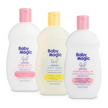 민감성 피부를 위한 천연식물성분 베이비매직 스킨케어 모음[로션+바스+오일+향수], 카밍로션_라벤더향, 266ml