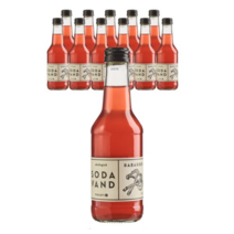 마칸 유기농 소다밴드 루바브 탄산음료, 12개, 250ml