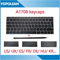 숫자왼쪽키보드 왼손잡이 마우스 키보드 숫자패드 새로운 키 키 캡 키 캡 Macbook Pro Retina 13 A1708 미국 영국 프랑스어 스페인 키보드 2016 년 말 2017, [6] Norway