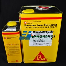 [SIKA KOREA]씨카플로어 E-코팅 에폭시바닥용코팅제투명바닥용투명 15KG