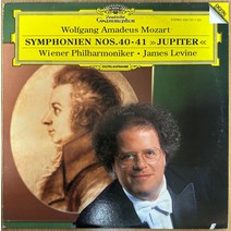 중고LP) Mozart : Symphonien Nos.40-41 Jupiter - James Levine/Wiener Philharmoniker 모짜르트/제임스 레바인