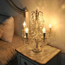 [꼬떼따블] ZG3S 플레쉬 테이블스탠드, 빈티지화이트