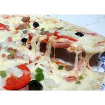 안주세상 씬 피자 불고기 고르곤졸라 콤비네이션 10인치