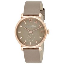 MARC BY MARC JACOBS 마크 바이 마크 제이콥스 시계 Baker 베이커 그레이 핑크 골드 × 그레이 가죽 벨트 MBM1266 [제품]