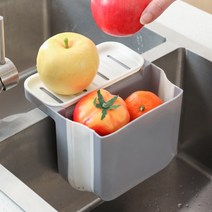주방 멀티 믈빠짐 수세미 걸이식 거치식 싱크대걸이, 핑크