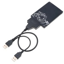 외장하드 ssd 1테라 외장하드 5tb 10테라 12 도킹스테이션 14tb 하드복사 무선 Kebidu 듀얼 USB 2.0 SATA 2, 01 as shown, 한개옵션1