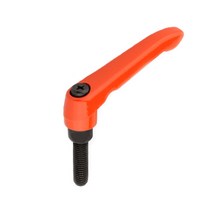 SK-2147-2 캐스팅 클램프레버 볼트형 주황색, SK-2147-2-M10-15L