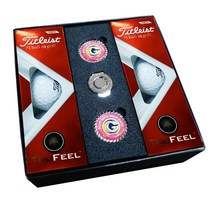 타이틀리스트 뉴트루필 6구 볼마커 골프공선물 세트